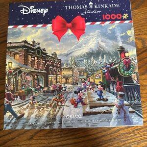 Disney Thomas Kinkade Winter Wonderland Puzzle